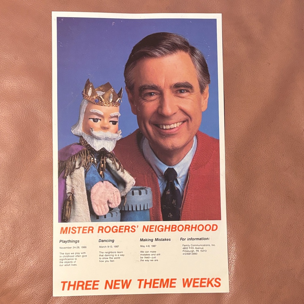 Mister Rogers' Neighborhood Poster